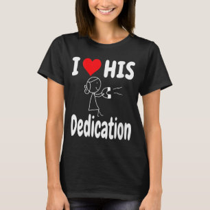 Women's Funny Valentine's Day Couple Matching I Lo T-Shirt