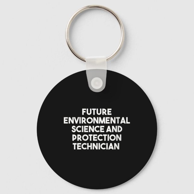 Womens Future Environmental Science And Key Ring (Front)