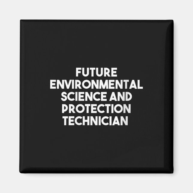 Womens Future Environmental Science And Magnet (Front)