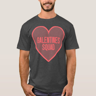 Womens Galentines Day Squad Bff Valentines Day Fri T-Shirt