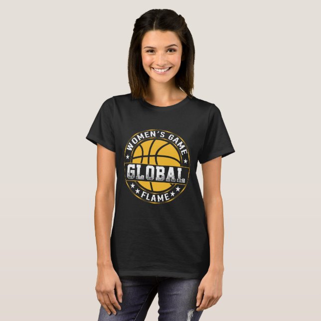 Women's Game global Flame T-Shirt (Front Full)