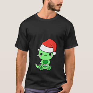 Womens Gaming Christmas  Boys Gamer Nerd  Dinosaur T-Shirt