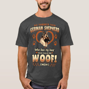 Womens German Shepherd Owner Dog German Shepherd W T-Shirt