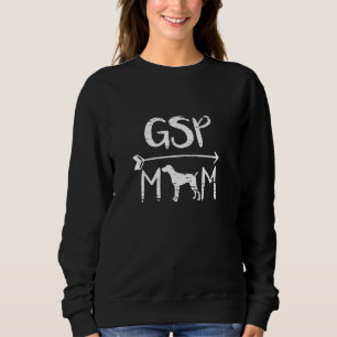 Womens German Shorthair Pointer Proud Gsp Mum Dog Sweatshirt