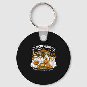 Womens Gilmore Ghouls Where You Haunt I Will Follo Key Ring
