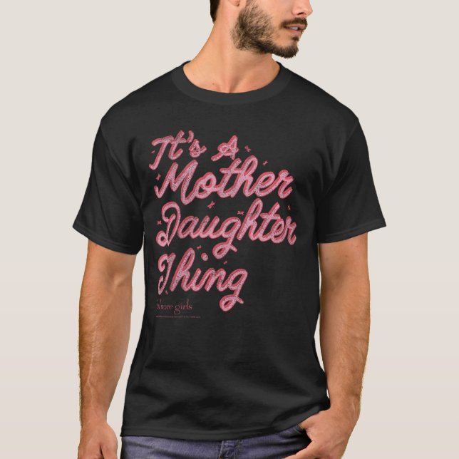 Womens Gilmore Girls Its A Mother Daughterhing Pin T-Shirt (Front)
