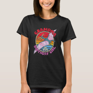 Womens Girl Birthday I Grandma I Pterodactylus I F T-Shirt