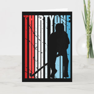 Womens Girls Field Hockey 13th Birthday Player Tea Card