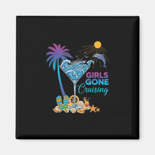 Womens Girls Gone Cruising Trip 2026 Cruise Bestie Magnet