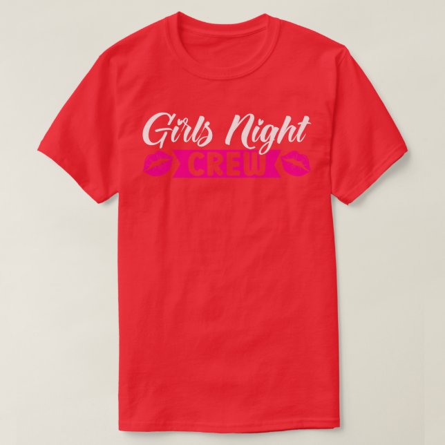 Womens girls night crew party ladies bride 637 T-Shirt (Design Front)
