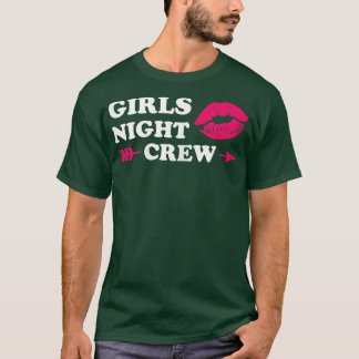 Womens girls night crew party ladies bride T-Shirt