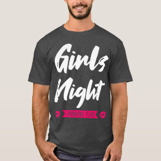 Womens Girls night drinking team party ladies brid T-Shirt