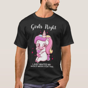 Womens girls night I just waited my whole pub hop  T-Shirt