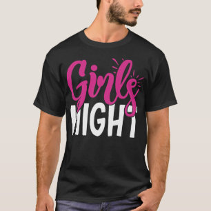 Womens Girls Night Slumber Party BFF Matching T-Shirt