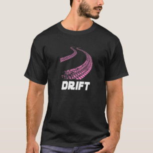 Women's Girls Street Racer Burnout Burn Rubber Str T-Shirt