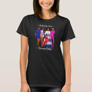 Womens Girls Trip Havana Baby Vacation Black Woman T-Shirt