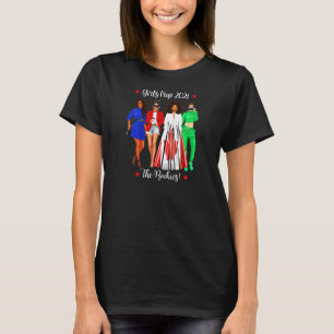 Womens Girls Trip The Rockies Vacation Afro Cool C T-Shirt