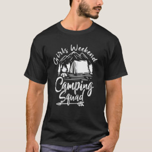 Womens Girls Weekend Camping Mother Daughter Weeke T-Shirt