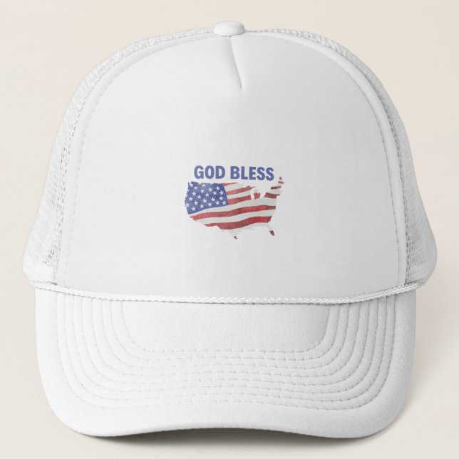 Women's God bless America hats (Front)