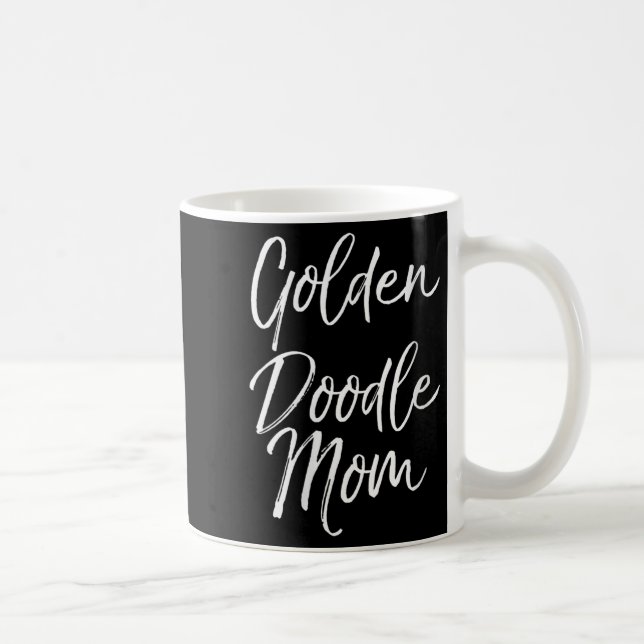 Womens Goldendoodle Odle Mother's Day Gift Cute Go Coffee Mug (Right)