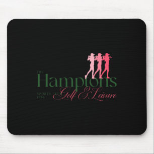 Women's Golf Shirt Hamptons Sport Club Mouse Pad