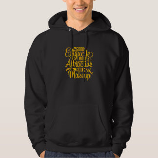 Womens Good Etiquette    Life Slogans & Quotes  La Hoodie