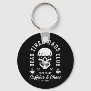 Womens Government Agencyd Tired Dads Club Est 2026 Key Ring