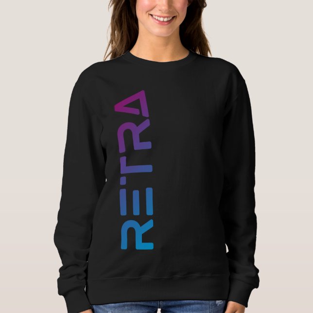 Women's Gradient Retra Sweatshirt (Front)