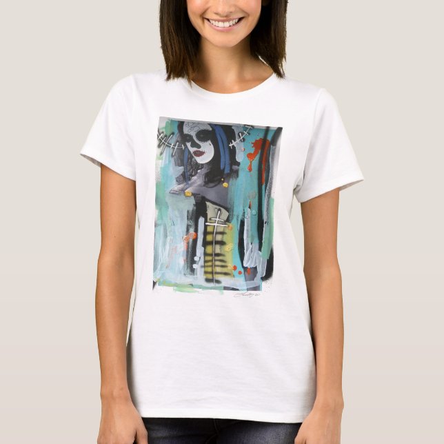 womens graffiti shirt by zimad (Front)