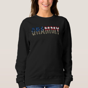 Womens Grammy 4th Of July  Patriotic Day Usa Indep Sweatshirt