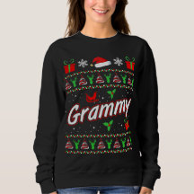 Womens Grammy Christmas T-shirt gift idea