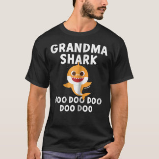 Womens  Grandma Shark Official Essential  T-Shirt