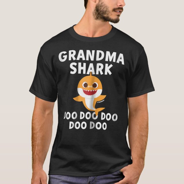 Womens  Grandma Shark Official Essential  T-Shirt (Front)