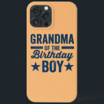 Womens Grandson Birthday Grandma Of The Birthday iPhone 13 Pro Max Case<br><div class="desc">Womens Grandson Birthday Grandma Of The Birthday Boy Grandmother Gift. Perfect gift for your dad,  mom,  papa,  men,  women,  friend and family members on Thanksgiving Day,  Christmas Day,  Mothers Day,  Fathers Day,  4th of July,  1776 Independent day,  Veterans Day,  Halloween Day,  Patrick's Day</div>