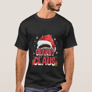 Womens Granny Claus Group Matching Family Christ T-Shirt