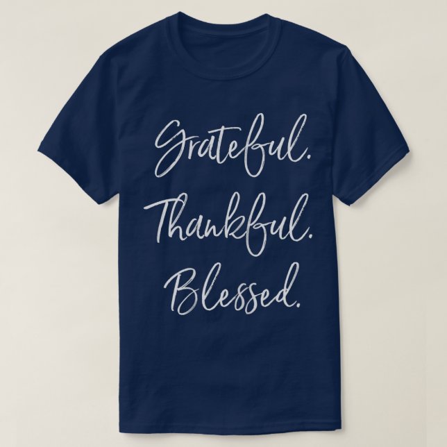 Womens Grateful  T-Shirt (Design Front)