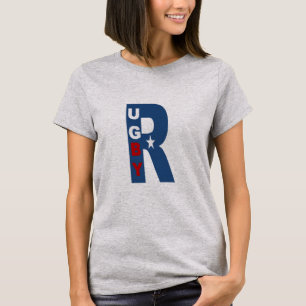 Women's gray shirt RUGBY USA