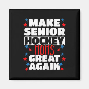 Womens Great Senior Hockey Mom Field Hockey Player Magnet