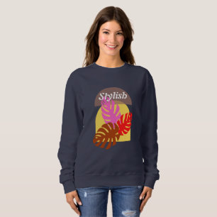 Women's Grey Stylish  Boho  Sweatshirt