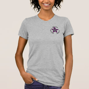 Womens Grey TShirt with Capstone Logo
