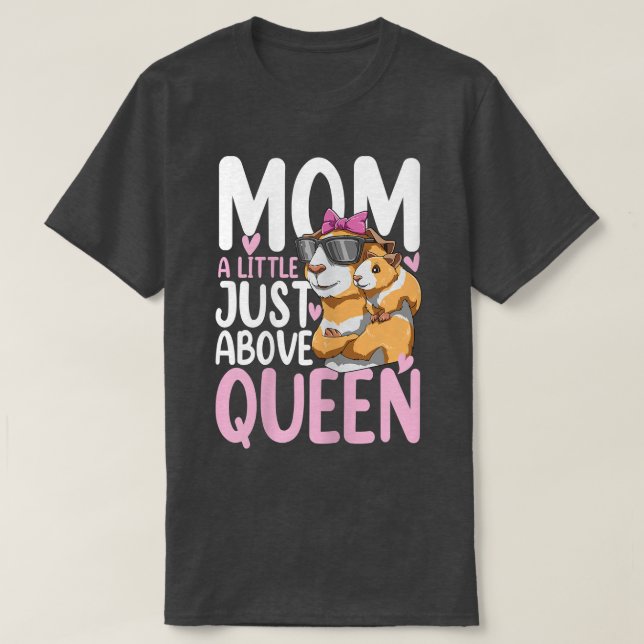 Womens Guinea Pig Mum for a Guinea Pig Mum 235 T-Shirt (Design Front)