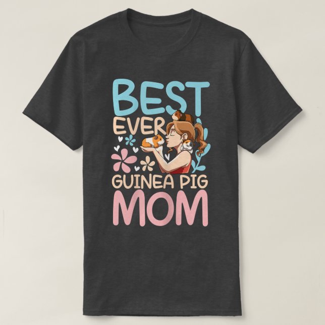 Womens Guinea Pig Mum for a Guinea Pig Mum  T-Shirt (Design Front)
