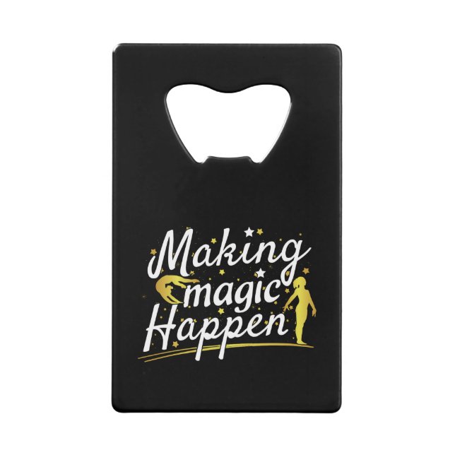 Women's Gymnastics Making Magic Happen Quote (Front)