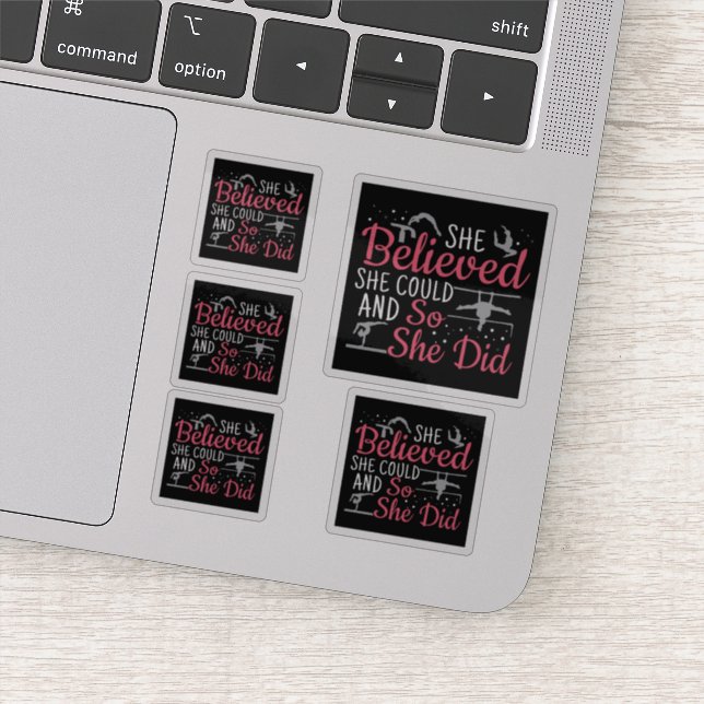 Women's Gymnastics - She Believed She Could (Detail)