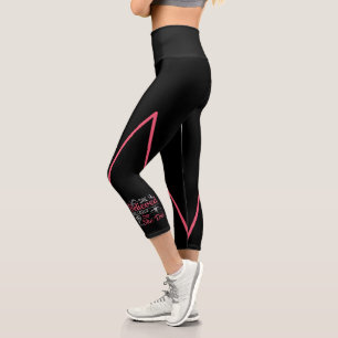 Women's Gymnastics - She Believed She Could Capri Leggings