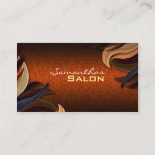 Women's Hair Business Cards
