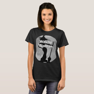 Women's Halloween Costume WITCHY WOMAN T-Shirt