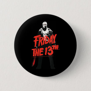 Womens Halloween Design Horror Classic 6 Cm Round Badge