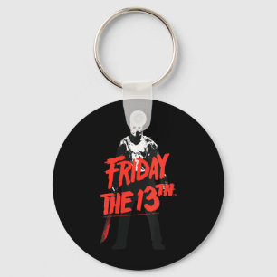 Womens Halloween Design Horror Classic Key Ring