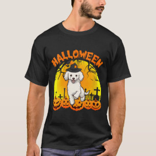 Women's halloween dog T-Shirt